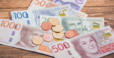 Svenska pengar, sedlar och mynt